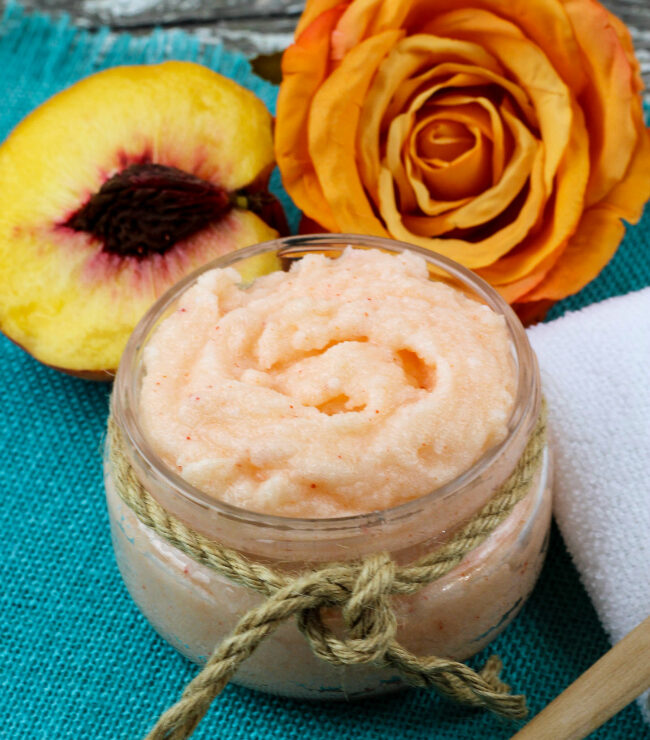 peach sugar scrub peach sugar scrub