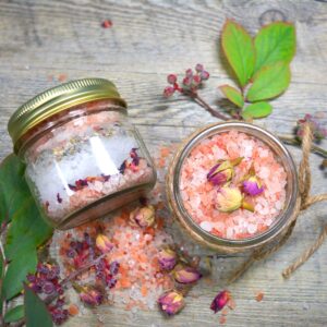 Home floral scented bath salt